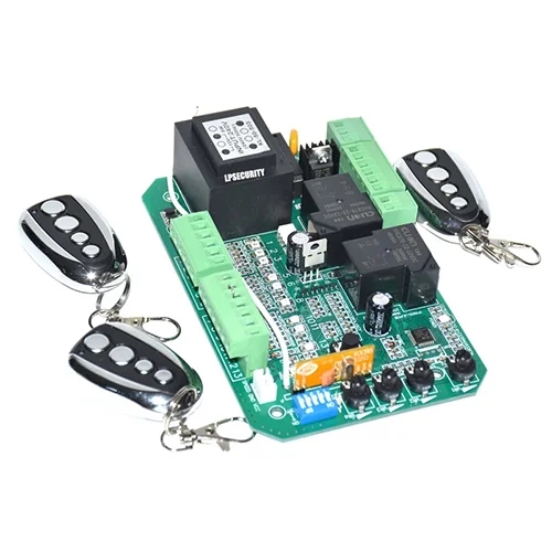 Driver through-hole PCB assembly